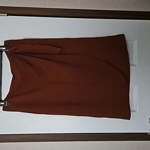 Midi Skirt Feaux Wrap